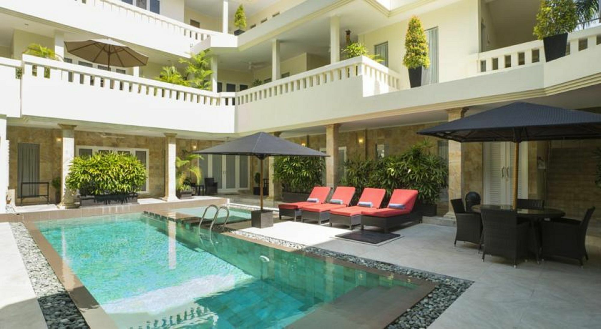 Beach Melati Apartments Legian Esterno foto