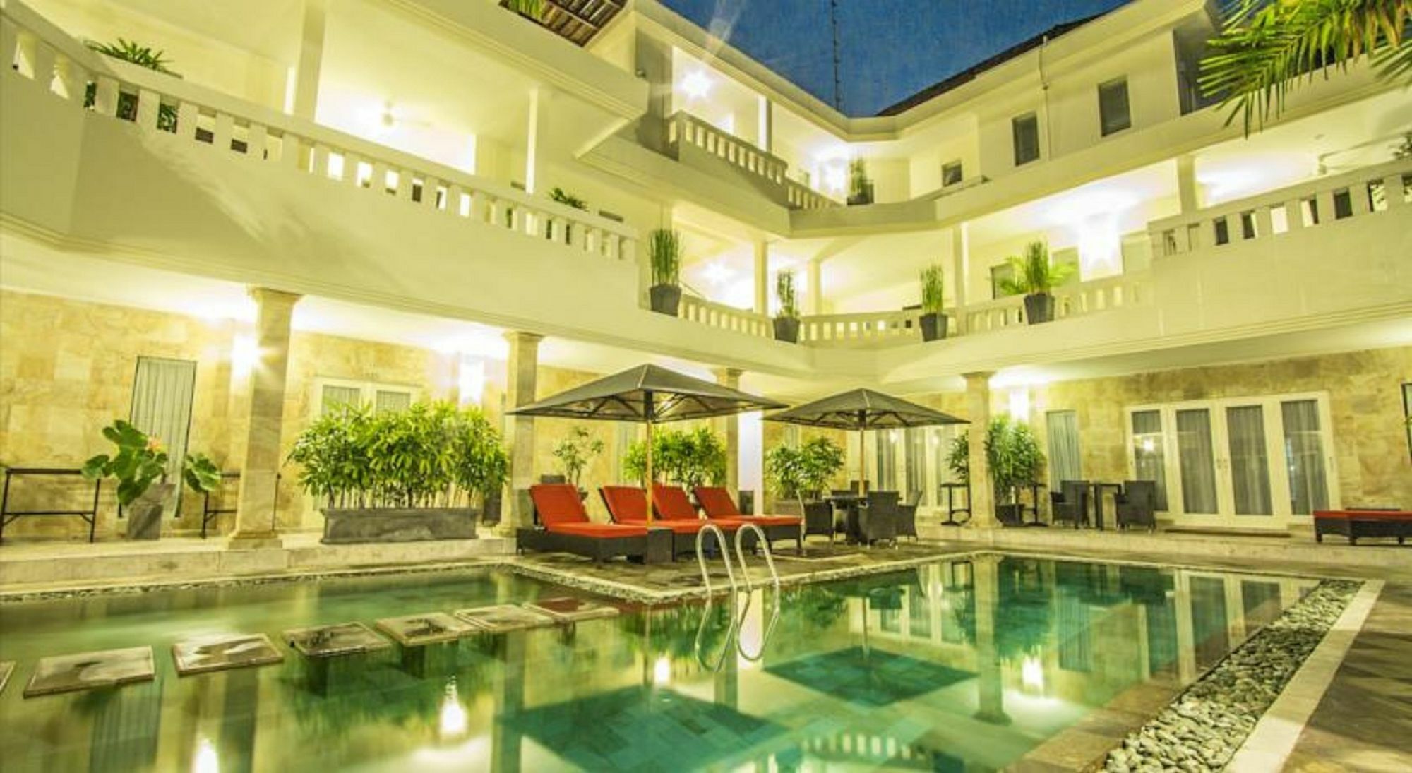Beach Melati Apartments Legian Esterno foto